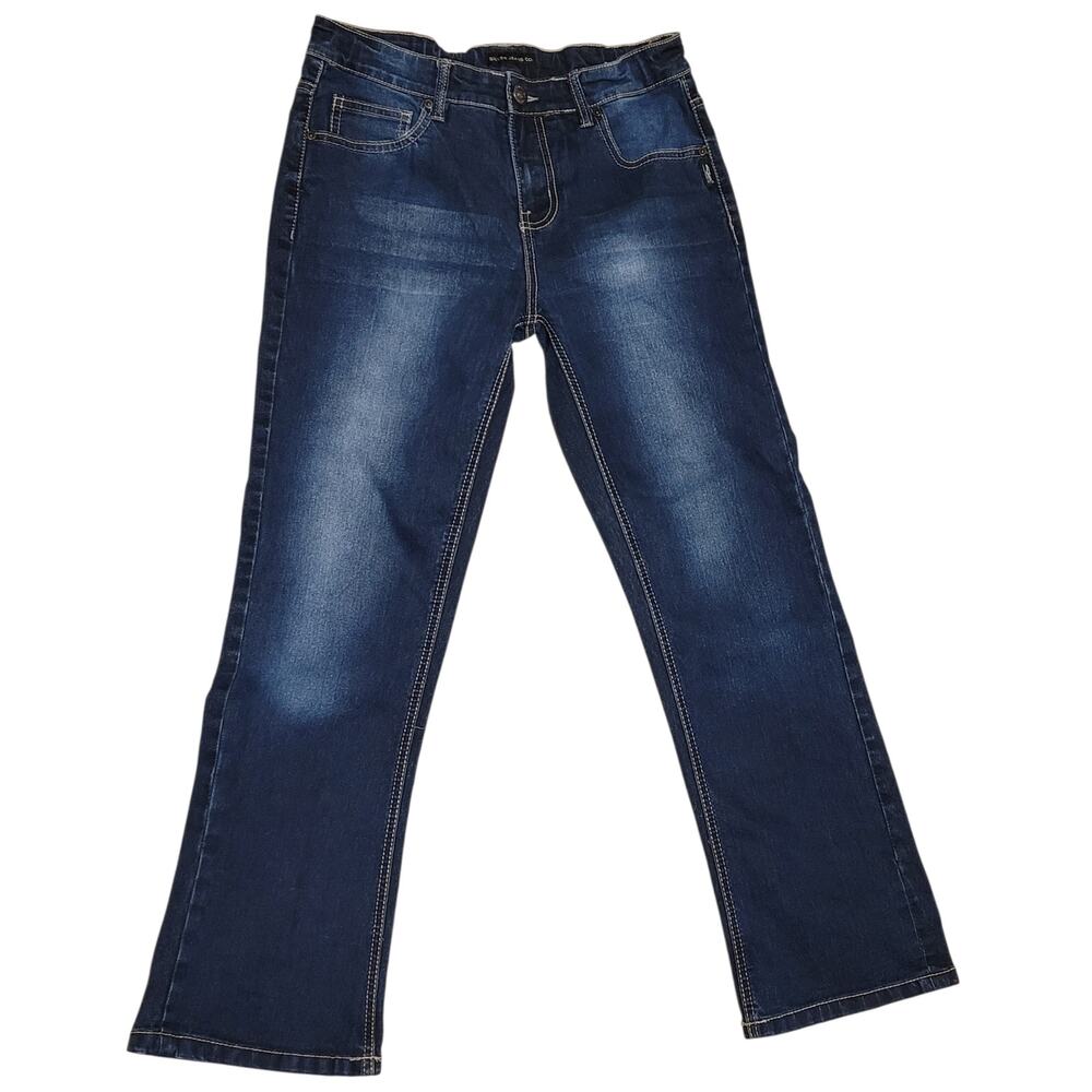 Silver Zane Boys Bootcut Jean's with an adjustable waist Tag Size 12, 28Wx28L